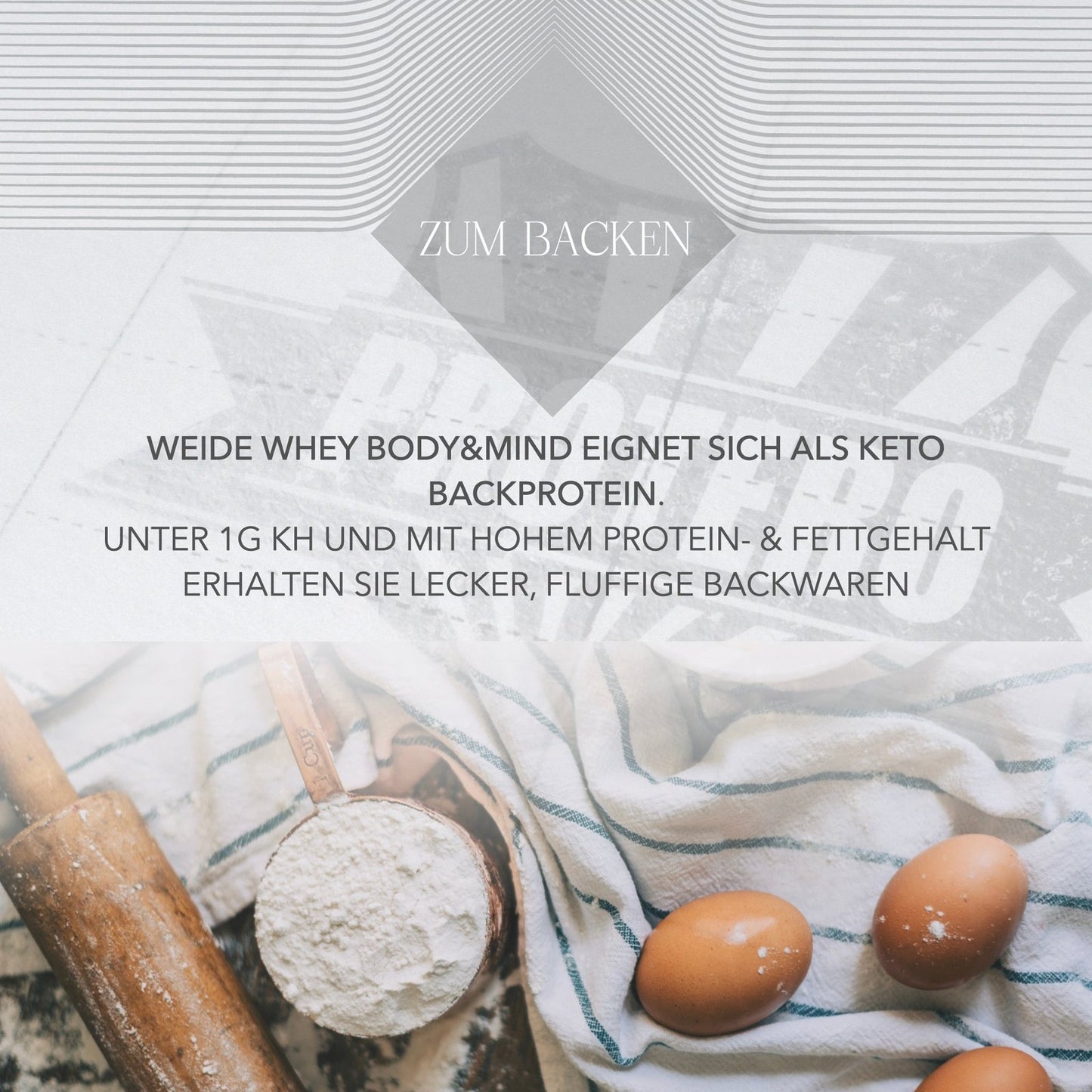 Weide Whey mit Phospholipiden aus nur 1 Zutat