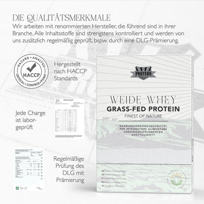 Weide Whey mit Phospholipiden aus nur 1 Zutat