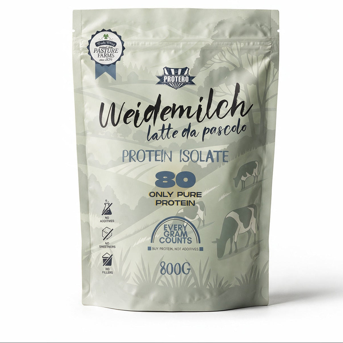 Weidemilch Protein aus nur 1 Zutat